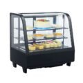Vitrina Refrigerada Sobremesa 100 litros Negro de 682 x450 x675h mm Línea Pekín XCW-100L-N