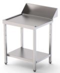 Mesa Acero Inoxidable Para Lavavajillas De Entrada y Salida Con Estante 700x750x850h mm IS17507DWOUTS1