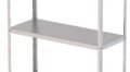 Estante Adicional Acero Inoxidable Para Estantería De Pie Fondo 300 1200x300 mm FS1200300AS