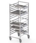 Carro Bandejero Acero Inoxidable Para 16 Bandejas GN2/1 660x750x1700h mm TT16NGN2100