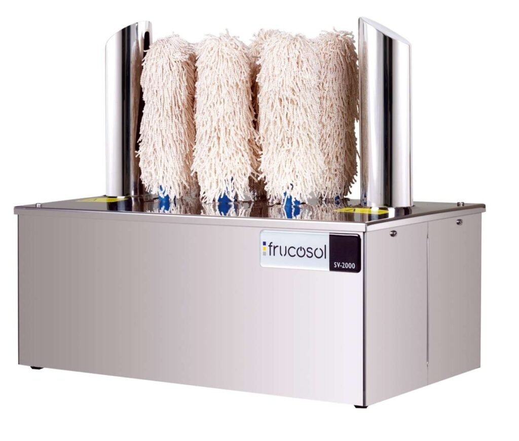 Abrillantadora Secadora de Copas 500 ud/hora 590x320x490h mm SV2000 Línea Rioja