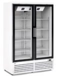 Expositor Congelación Frío Ventilado Doble Puerta de Cristal 940 Litros 1270x785x2000h mm AVEIRO ACM120PV