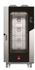 Horno a gas convección MILLENIAL BLACK MASK Gastronomía 20 bandejas GN1/1 MKF2011GBM Línea Padova