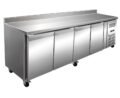 Mesa Congelados Snack Acero Inoxidable 4 Puertas 2230x600x960h mm PEKIN SNACK4200BT