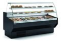 Vitrina Refrigerada Cristal Curvo pastelería  Fondo 900  dim.1055x940x1235h mm Línea Córdoba VEPD-9-10-C