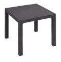 Mesa Terraza de Polipropileno Antracita 70x70 cm TOKIO