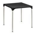 Mesa Terraza de Polipropileno  Negro 70x70 cm LISBOA NEG