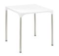 Mesa Terraza de Polipropileno  Blanco 70x70 cm LISBOA BLA