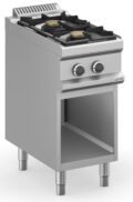 Cocina a gas 2 fuegos 2x5,5 Kw con Mueble MFB74AXS MAGISTRA PLUS 700