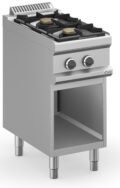 Cocina a gas 2 fuegos 2x7 Kw con Mueble MFB74AXL MAGISTRA PLUS 700