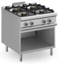 Cocina a gas 4 fuegos 4x5,5 Kw con Mueble MFB98AXXS MAGISTRA PLUS 900