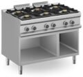 Cocina a gas 6 fuegos 6x7 Kw con Mueble MFB711AXL MAGISTRA PLUS 700