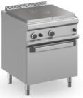 Cocina de Plancha Radiante a Gas 70 cm con Horno a Gas MTPG77FG MAGISTRA PLUS 700