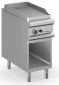 Frytop a gas 40 cm Placa Ranurada Acero Rectificado con Mueble MFTG94AR MAGISTRA PLUS 900