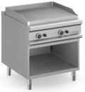Frytop a gas 80 cm Placa Ranurada Acero Rectificado con Mueble MFTG98AR MAGISTRA PLUS 900