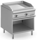 Frytop Eléctrico 80 cm Placa Lisa Cromo Duro con Mueble MFTE98ALC MAGISTRA PLUS 900