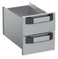 Kit cajonera de 2 cajones GN1/1  para muebles abiertos de 40 cm A777189 MAGISTRA PLUS 700-900